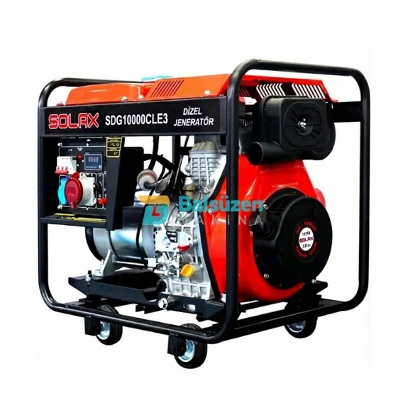 Solax Sdg10000cle3 Dizel Jeneratör İpli Ve Marşlı Monofaze 7 Kw ürün görseli 1