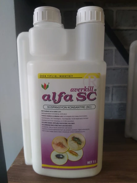 Averkill Alfa SC50 1LİTRE Kokusuz Haşere Böcek Sinek İlacı Etkili ürün görseli 1