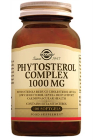 Solgar Phytosterol Complex 1000 mg 100 Kapsül ürün görseli 1
