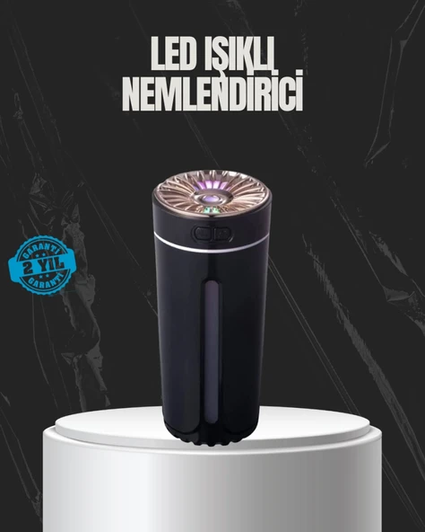 USB Aromaterapi Difüzör Ultrasonik Hava Nemlendirici LED Gece Lambalı ürün görseli 1