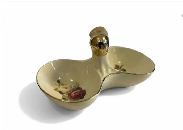 ROYKING ROSE 2 BÖLMELİ LOKUMLUK 13 CM ürün görseli 1