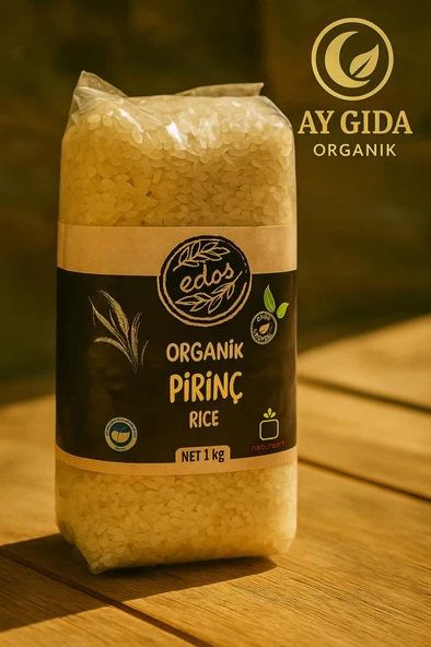 Edos Organik Pirinç 1 Kg ürün görseli 1