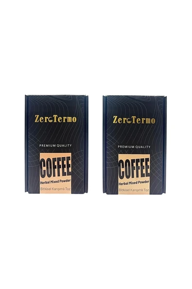 Zerotermo Coffee Bitkisel Kahve Karışımı-Kilo Kontrolüne Yardımcı-2’Li Set ürün görseli 1