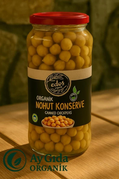 Edos Organik Nohut Konserve 580 G ürün görseli 1