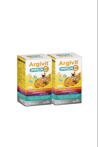 Argivit Immun C 30 Tablet 2 Adet ürün görseli 1