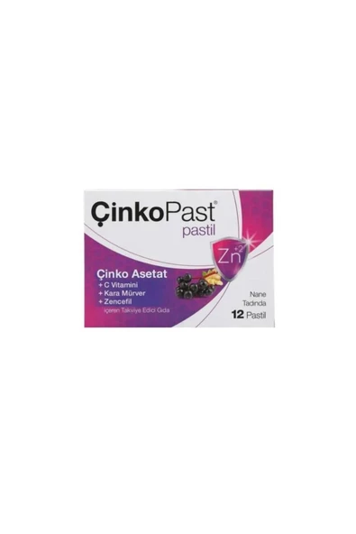 Çinkopast Nane 12 Pastil ürün görseli 1