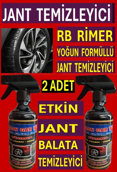 RB RİMER ( ETKİN JANT - BALATA TEMİZLEYİCİ ) 500 ml 2 ADET ürün görseli 1