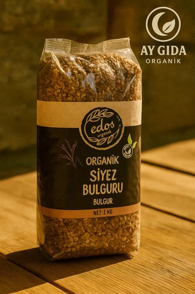 Edos Organik Siyez Bulguru 1 Kg ürün görseli 1