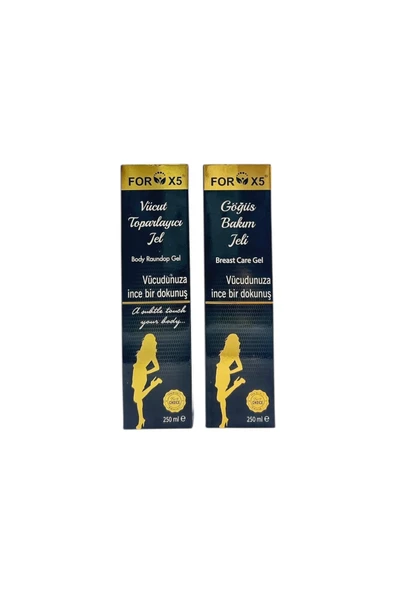 Forx5 Vücut Sıkılaştırıcı Bakım Jeli – Göğüs ve Dekolte Bölgesine Toparlayıcı Bakım Desteği ürün görseli 1