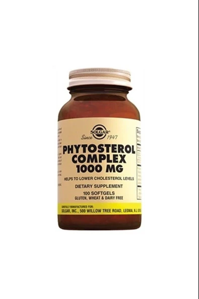 Solgar Phytosterol Complex 1000 mg 100 Kapsül ürün görseli 1