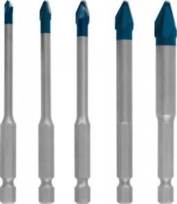 BOSCH HEX-9 Hard Ceramic Matkap Ucu Set 4/5/6/8/10 2.608.900.597 ürün görseli 1