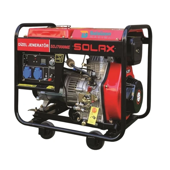 Solax Sdj7000me Marşlı 7 Kva Dizel Jeneratör ürün görseli 1