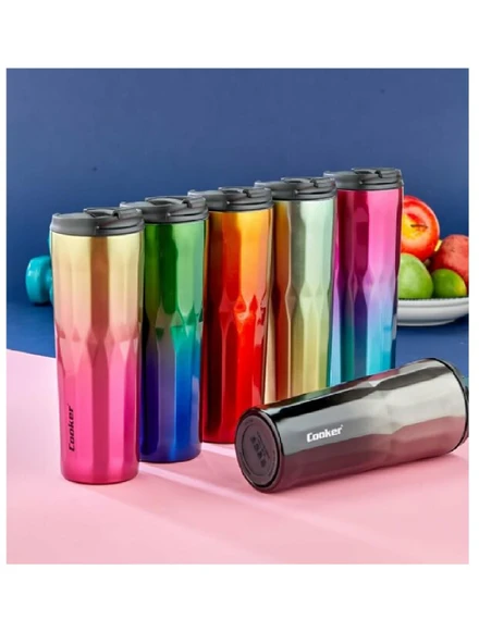 Cooker 2100 Diamond boyalı çelik termos 500 ml - Resim 2