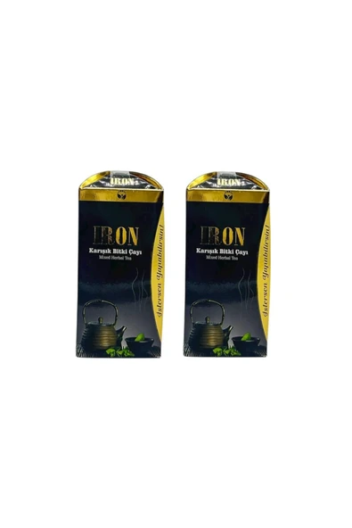 Iron Bitkisel Sindirim Destek Çayı-Kilo Kontrolüne Yardımcı–2’Li Set ürün görseli 1