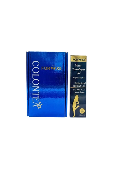 Forx5 Vücut Sıkılaştırıcı Bitkisel Jel – Bağırsak Düzenine Destek Bitkisel Toz Karışım ürün görseli 1
