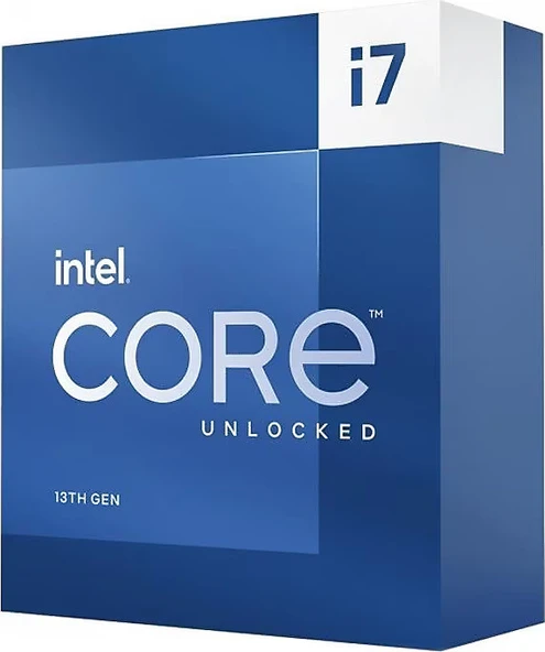 INTEL i7-13700K 16 Core, 3.40Ghz, 30Mb,125W, LGA1700, 13.Nesil, BOX, (Dahili Grafik VAR, Fan YOK) ürün görseli 1