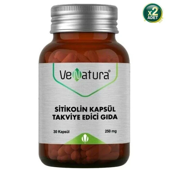 Venatura Sitikolin 250 mg 30 Kapsül 2 adet ürün görseli 1