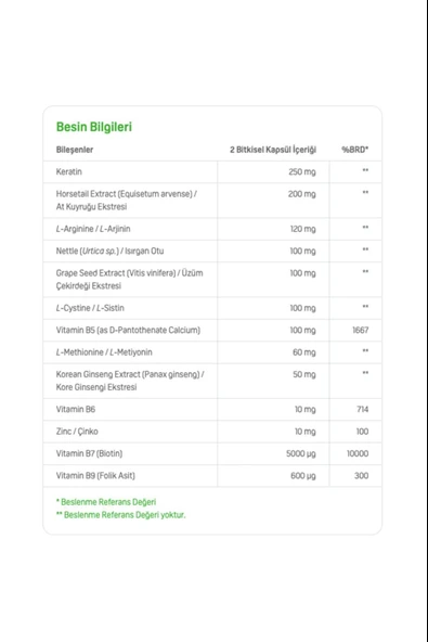 Suda Vitamin Harecare 60 Tablet - Resim 3