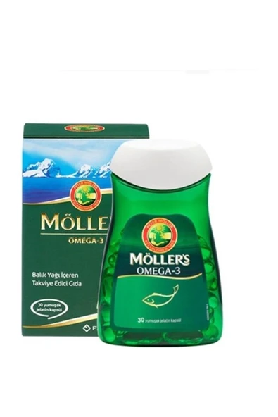 Möller's Omega 3 Balık Yağı 30 Kapsül ürün görseli 1