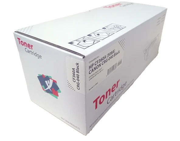 HP CF-360A CANON CRG-040K SİYAH MUADİL TONER ürün görseli 1