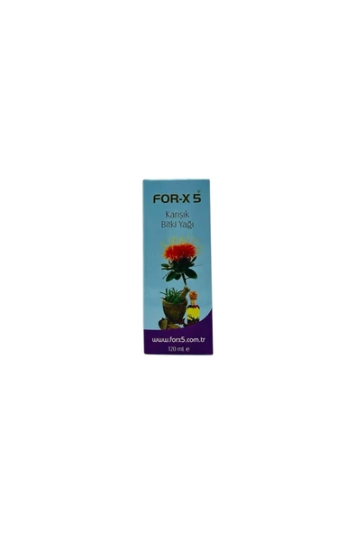 FORX5 KİLO KONTROLÜNE YARDIMCI KARIŞIK BİTKİ YAĞI METABOLİZMA DENGESİNİ DESTEKLEYEN BİTKİSEL YAĞ KARIŞIMI ürün görseli 1