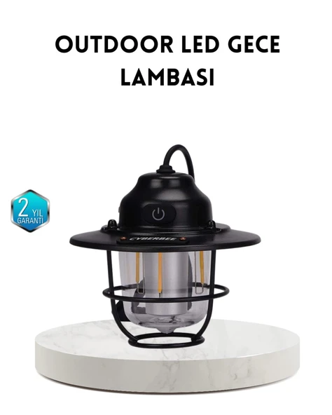 Outdoor Retro Kamp Işığı Uzun Ömürlü Pil Taşınabilir Suya Dayanıklı ürün görseli 1
