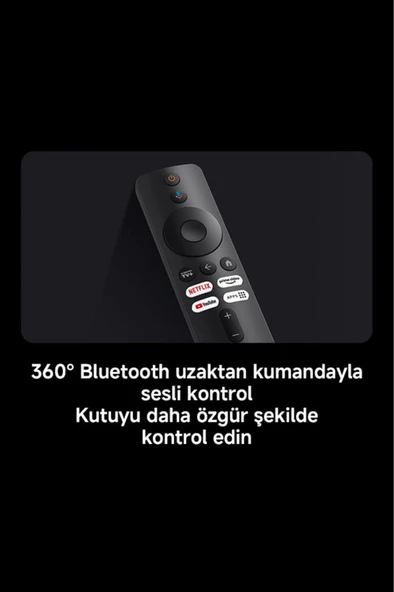 Xiaomi Mi Box S 4K Android TV Box 3. Nesil - Resim 4