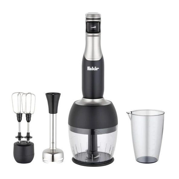 Fakir Speed Lucca Black Silver Blender Seti ürün görseli 1