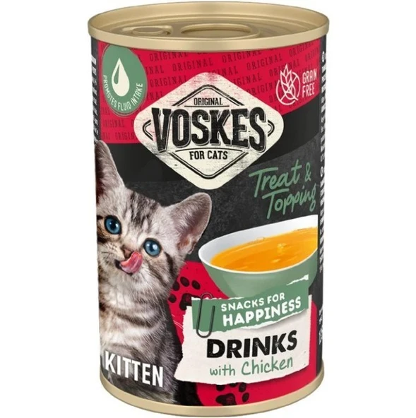 6 Adet Voskes Tavuklu Yavru Kedi Çorbası 135 ML ürün görseli 1