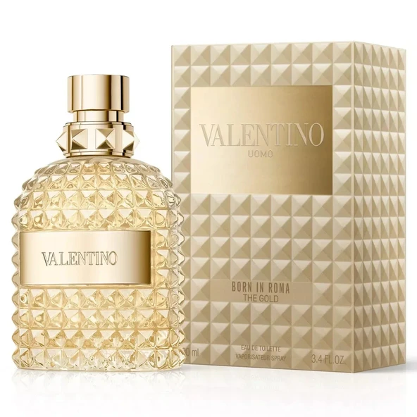 Valentino Uomo Born In Roma The Gold EDT 100 ml Erkek Parfüm ürün görseli 1