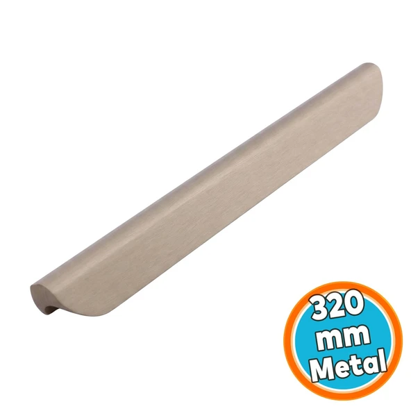 Mobilya Çekmece Mutfak Dolap Kapak Kulpları Kulbu Dolabı Kulpu (320 MM-32 CM) Bronz Kulp Metal ürün görseli 1