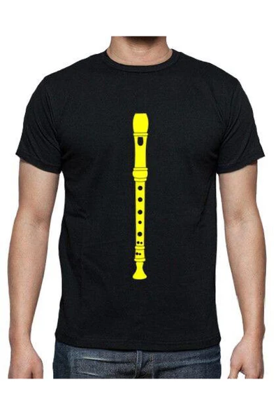 Flüt Unisex Tshirt ürün görseli 1