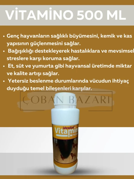 VİTAMİNO PREMİKS 500 ML ürün görseli 1