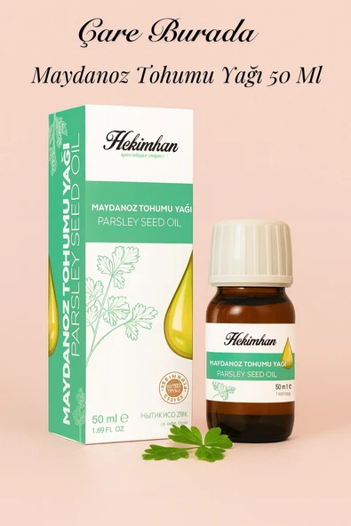 Hekimhan - Maydanoz Tohumu Yağı 50 Ml ürün görseli 1