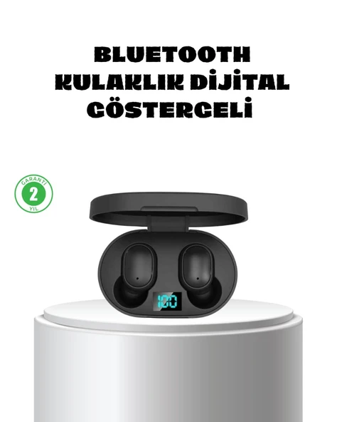 ANC Bluetooth Kulaklık – Suya ve Tere Dayanıklı, Uzun Pil Ömürlü, Mikrofonlu Kablosuz Kulaklık ürün görseli 1