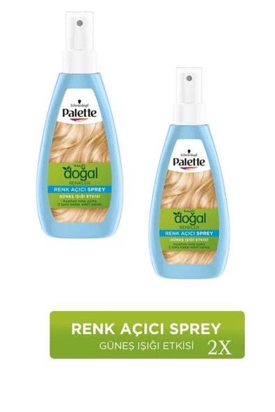 PALETTE KALICI DOĞAL RENKLER RENK AÇICI SPREY X 2 ADET ürün görseli 1