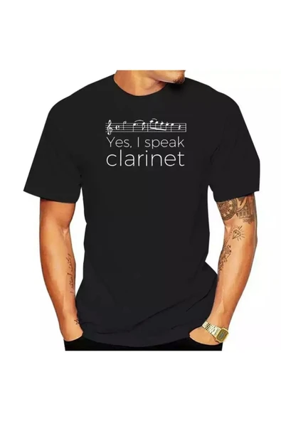Klarnet Unisex Tshirt ürün görseli 1