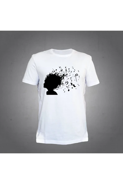 Nota Düşünen Insan Beyaz T-shirt Unisex ürün görseli 1