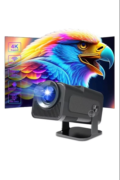 130 inç Ultra Pro Full HD 4K Video Destekli Projeksiyon Spotlight 1080p Projeksiyon Cihazı 320 Mini ürün görseli 1