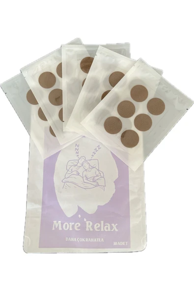 SANTEMORR MORE RELAX MELATONİN UYKU BANDI MELATONİN SLEEP PATCH 30 ADET ürün görseli 1
