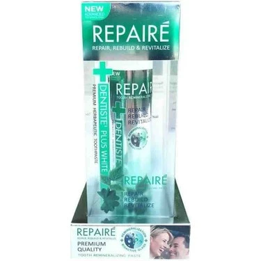 Dentiste Repaire Onarıcı Diş Macunu 70gr Mükemmel Ağız Sağlığı için Su ile Durulanmadan Kullanılır. ürün görseli 1