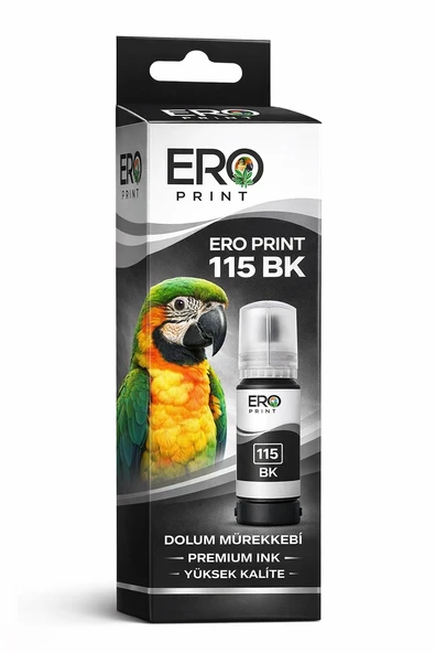 EPSON EcoTank L8180 Muadil Siyah Mürekkep 70ML ürün görseli 1