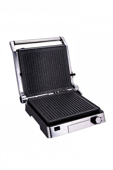 Karaca Biogranit Izgara Ve Tost Makinesi Inox 2000w Paslanmaz Çelik ürün görseli 1