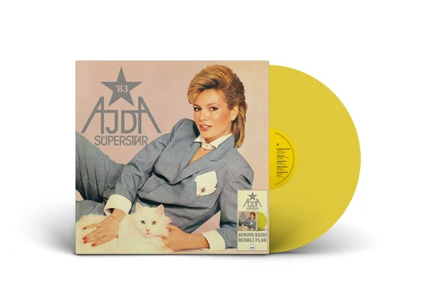 Ajda Pekkan Süper Star 83 - Renkli Plak - Resim 3