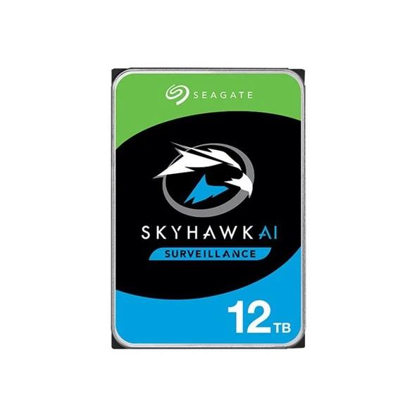Seagate SkyHawk ST12000VE001 SATA 3.0 7200 RPM 3.5" 12 TB Harddisk ürün görseli 1
