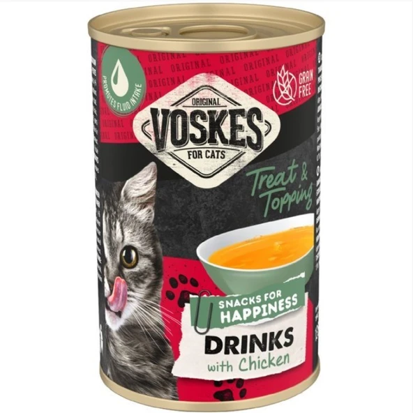 6 Adet Voskes Tavuklu Kedi Çorbası 135 ML ürün görseli 1