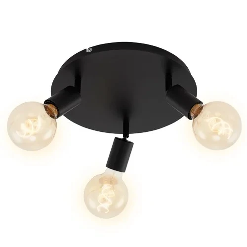 Rsylight Retro Tavan Plofyoner 180 Derece Hareketli 3 Lü Avize ürün görseli 1