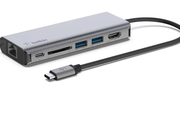 Belkin AVC008BTSGY Laptop Docking Station ürün görseli 1
