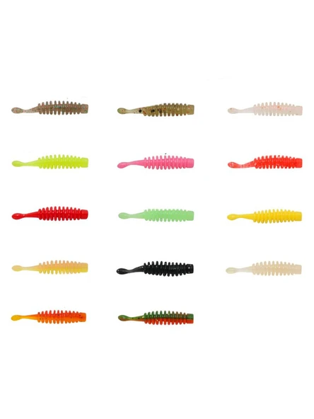 Hanfish Plankton 30 3cm LRF Silikon Yem 12 Adet ürün görseli 1