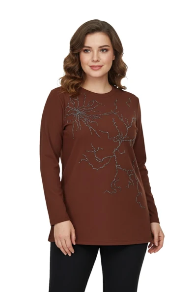 Kadın Önü Nakışlı Bluz BGL-ST05089 - Resim 10
